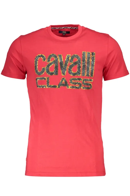 CAVALLI CLASS T-SHIRT SHORT SLEEVE MAN RED sold by Siebentaschen