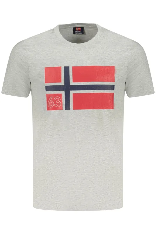 NORWAY 1963 MEN S SHORT SLEEVE T-SHIRT GREY sold by Siebentaschen