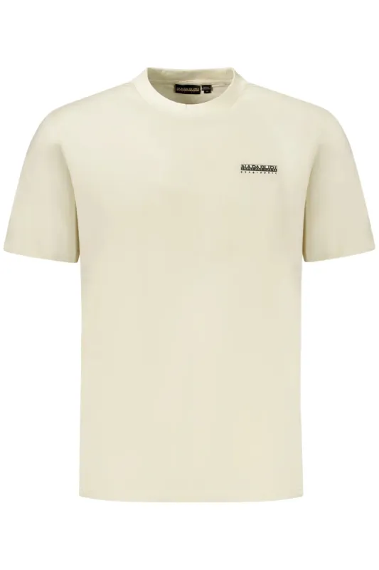 NAPAPIJRI MEN S SHORT-SLEEVE T-SHIRT, BEIGE sold by Siebentaschen
