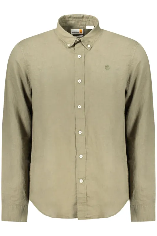 TIMBERLAND LONG SLEEVE SHIRT MEN GREEN sold by Siebentaschen