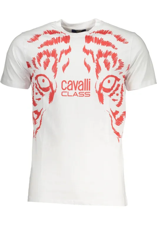 CAVALLI CLASS MEN S SHORT SLEEVED T-SHIRT WHITE sold by Siebentaschen