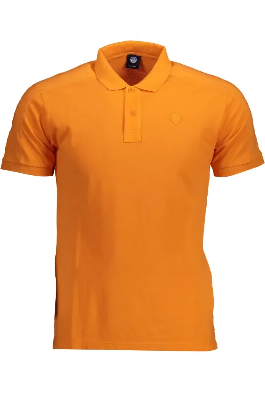 NORTH SAILS SHORT SLEEVE POLO SHIRT MAN ORANGE sold by Siebentaschen