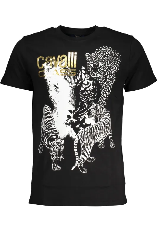 CAVALLI CLASS MEN S SHORT SLEEVE T-SHIRT BLACK sold by Siebentaschen