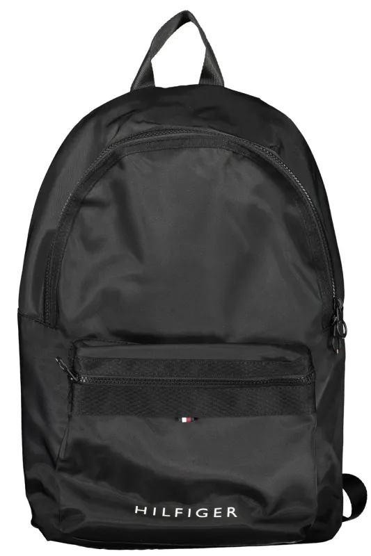 TOMMY HILFIGER MAN BLACK BACKPACK sold by Siebentaschen
