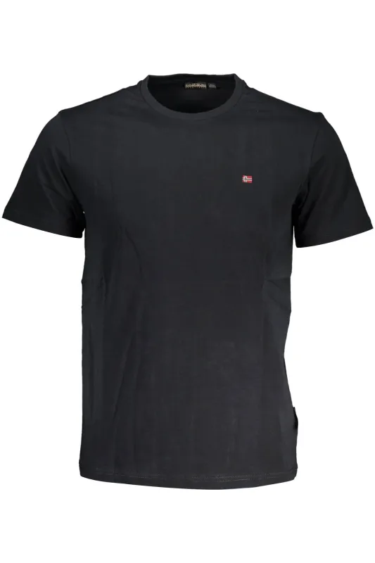 NAPAPIJRI SHORT SLEEVE T-SHIRT MEN BLACK sold by Siebentaschen