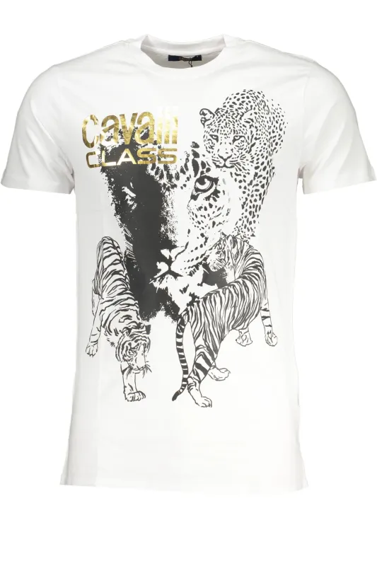 CAVALLI CLASS MEN S SHORT SLEEVED T-SHIRT WHITE sold by Siebentaschen