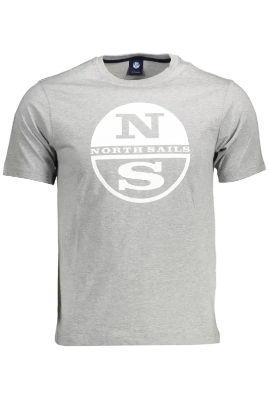 NORTH SAILS MEN S SHORT SLEEVE T-SHIRT GRAY made by North Sails