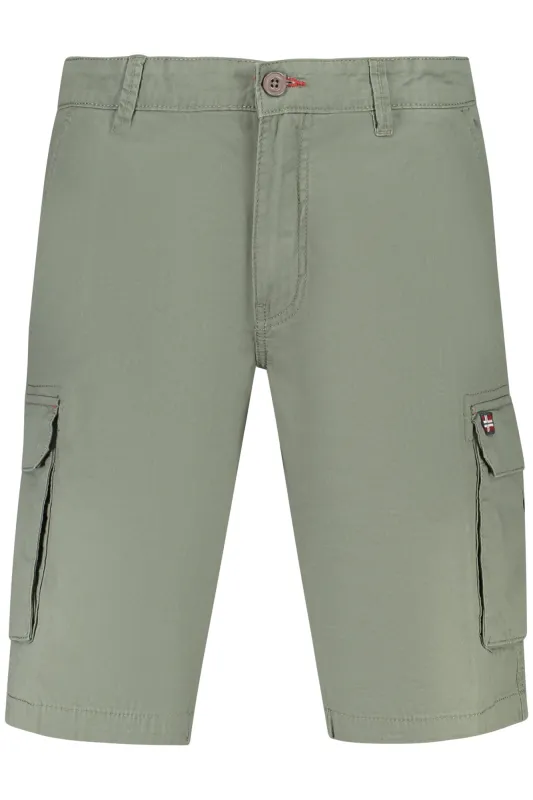 NORWAY 1963 MEN S BERMUDA PANTS GREEN made by Siebentaschen