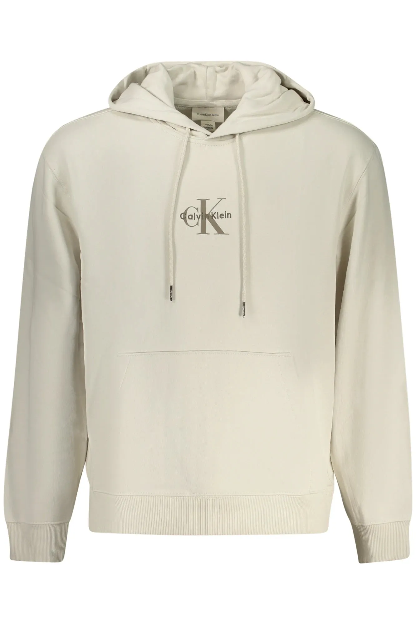 CALVIN KLEIN MEN S ZIP-UP SWEATSHIRT, BEIGE sold by Siebentaschen
