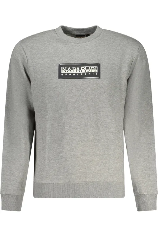 NAPAPIJRI MEN S ZIP-FREE SWEATSHIRT GREY sold by Siebentaschen