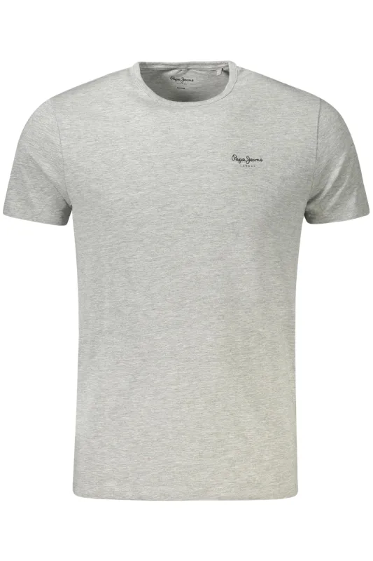 PEPE JEANS SHORT SLEEVE T-SHIRT MEN GREY sold by Siebentaschen