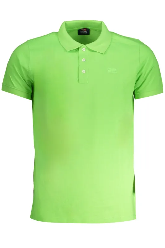 NORWAY 1963 GREEN MEN S SHORT SLEEVED POLO SHIRT sold by Siebentaschen