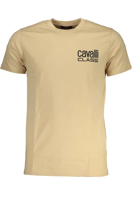 CAVALLI CLASS MEN S SHORT SLEEVED T-SHIRT BEIGE sold by Siebentaschen