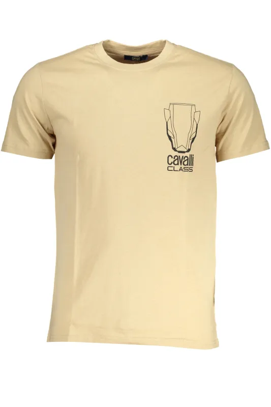 CAVALLI CLASS MEN S SHORT SLEEVED T-SHIRT BEIGE sold by Siebentaschen
