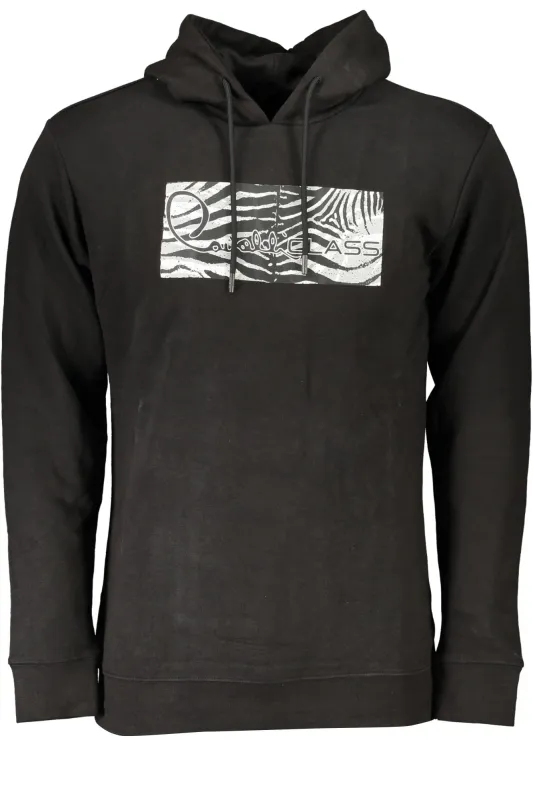 CAVALLI CLASS MEN S BLACK ZIP-OUT SWEATSHIRT sold by Siebentaschen