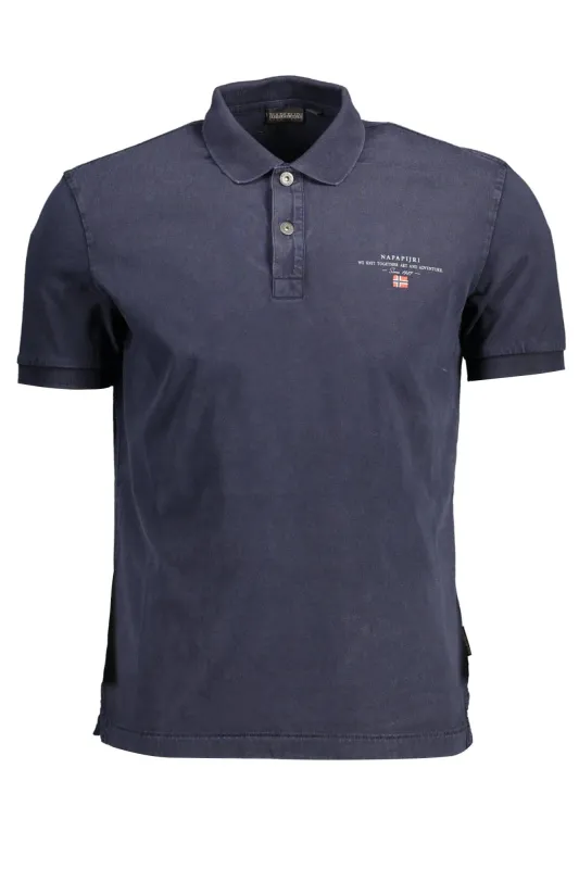 NAPAPIJRI POLO SHORT SLEEVES MEN BLUE sold by Siebentaschen