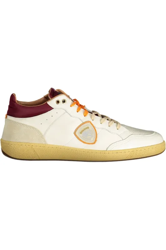 BLAUER SPORTS SHOES MEN WHITE sold by Siebentaschen