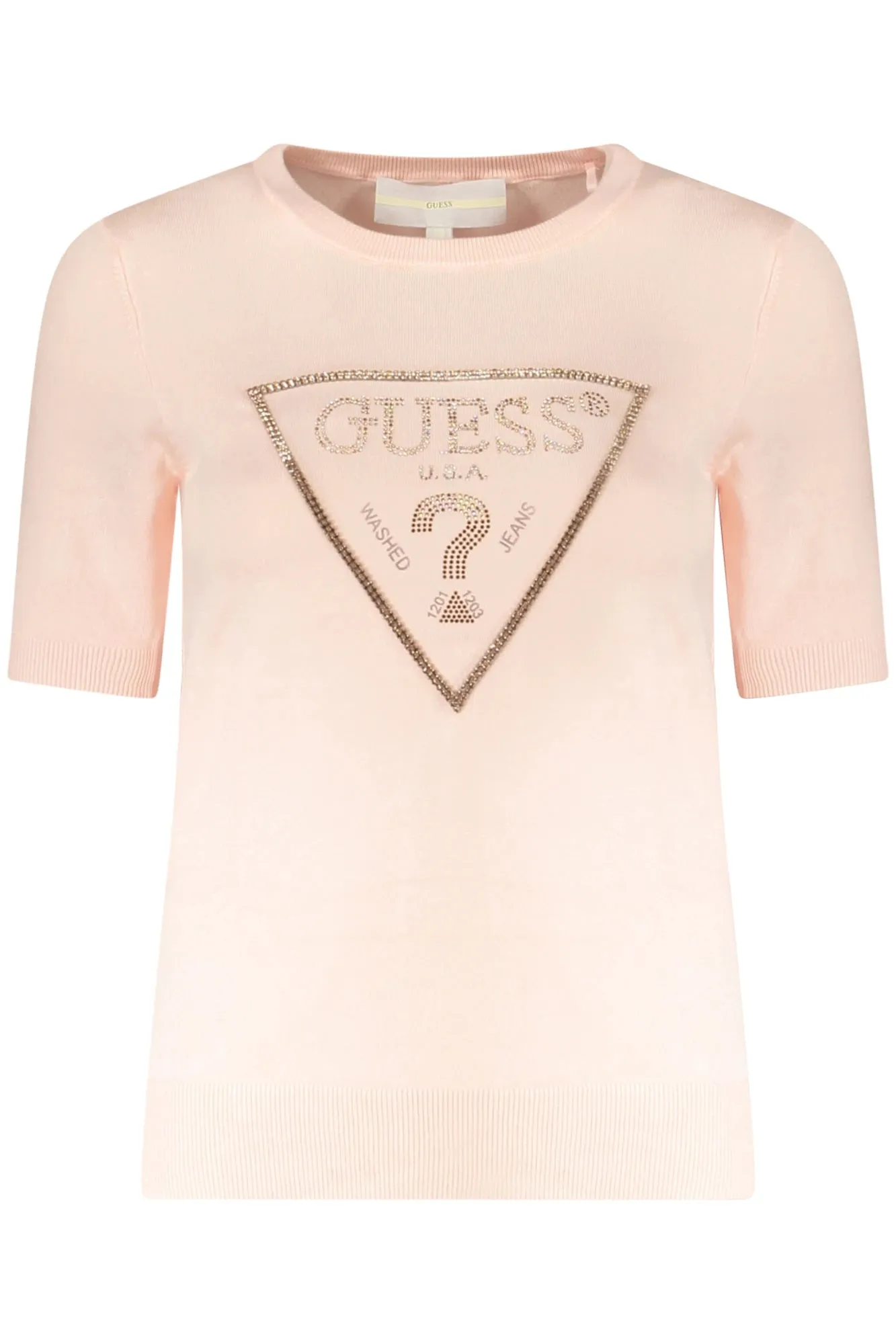 GUESS JEANS WOMEN S PINK SWEATER sold by Siebentaschen