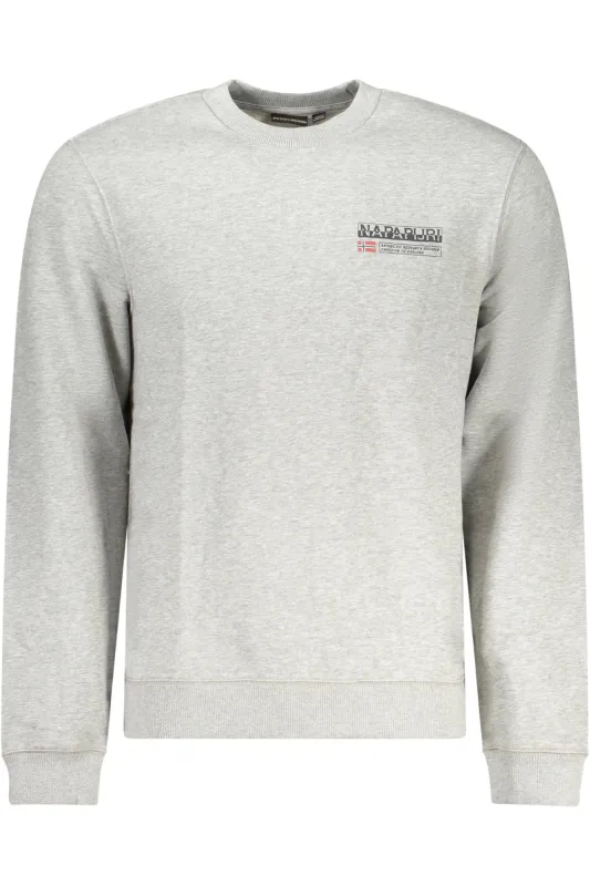 NAPAPIJRI MEN S ZIP-FREE SWEATSHIRT GREY sold by Siebentaschen