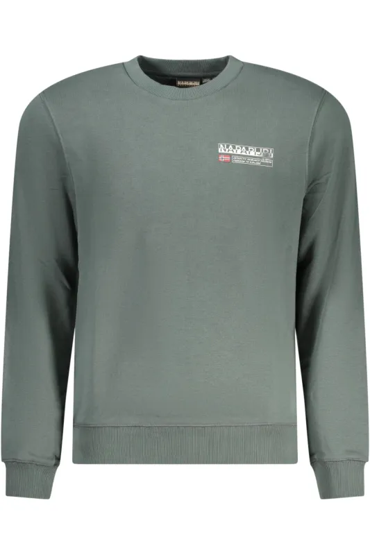 NAPAPIJRI SWEATSHIRT WITHOUT ZIP MEN GREEN sold by Siebentaschen