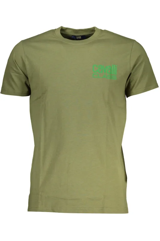 CAVALLI CLASS GREEN MEN S SHORT SLEEVED T-SHIRT sold by Siebentaschen