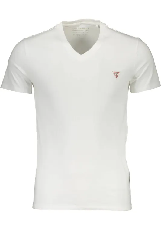 GUESS JEANS MAN SHORT SLEEVE T-SHIRT WHITE sold by Siebentaschen