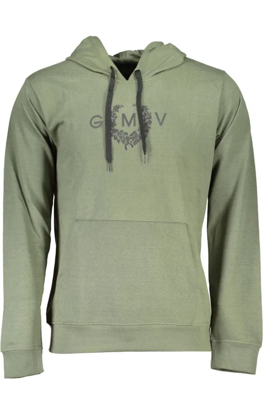 GIAN MARCO VENTURI SWEATSHIRT WITHOUT ZIP MEN GREEN sold by Siebentaschen