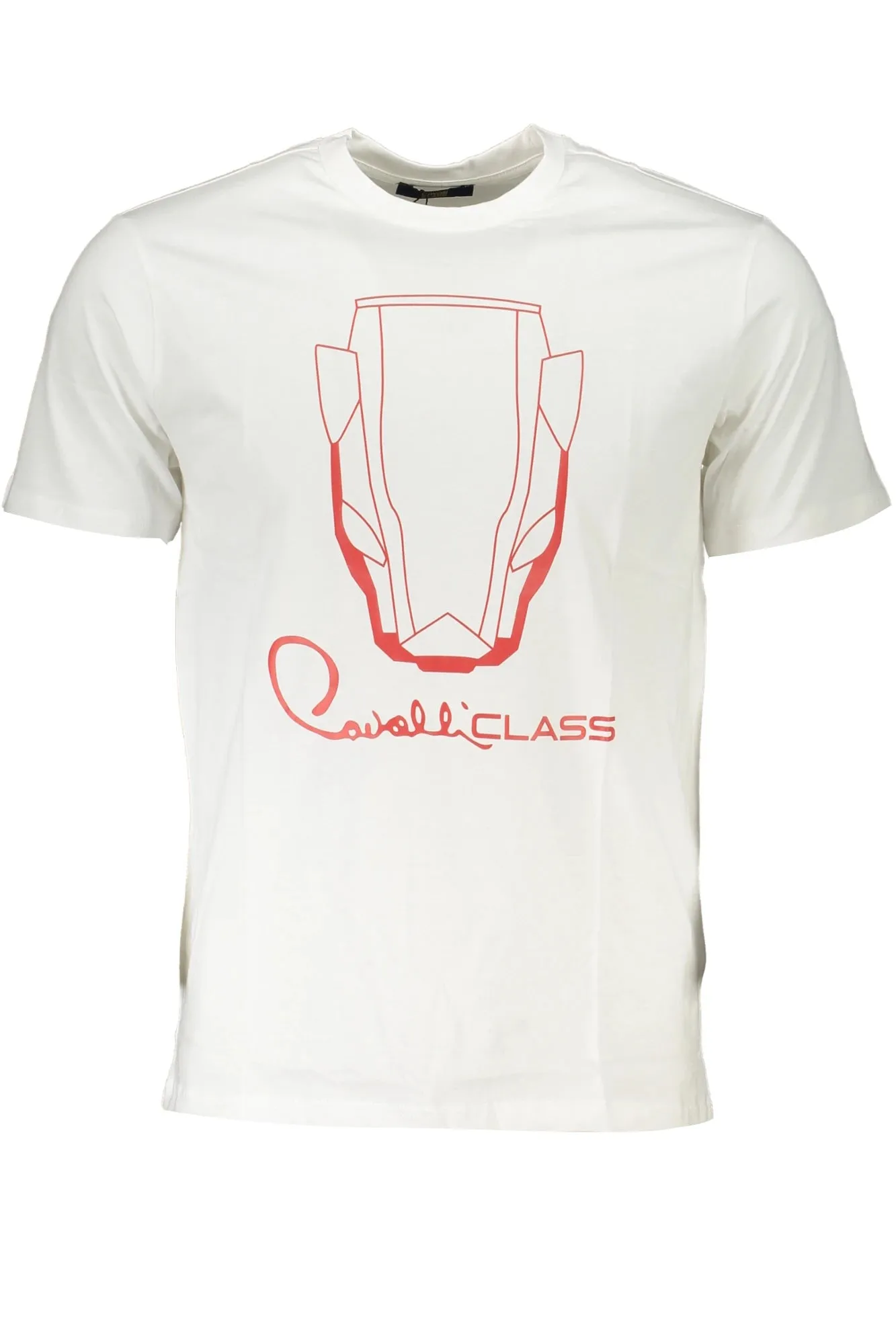 CAVALLI CLASS MEN S SHORT SLEEVED T-SHIRT WHITE sold by Siebentaschen