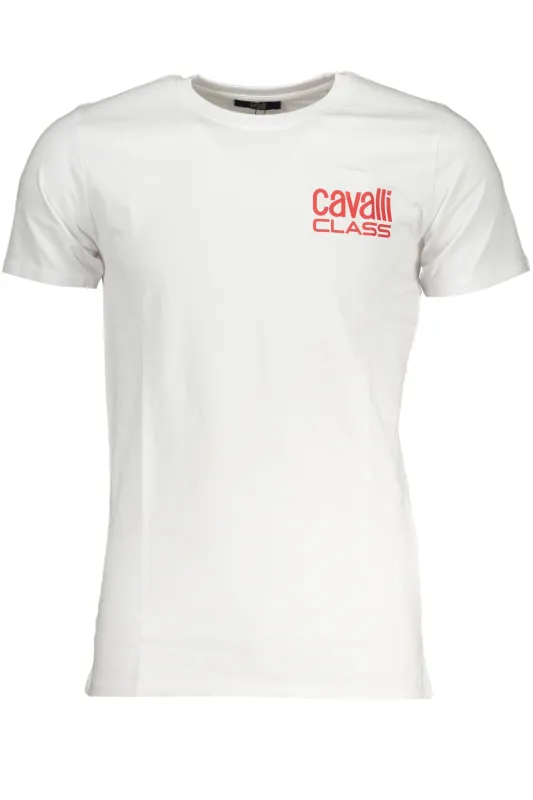 CAVALLI CLASS MEN S SHORT SLEEVED T-SHIRT WHITE sold by Siebentaschen