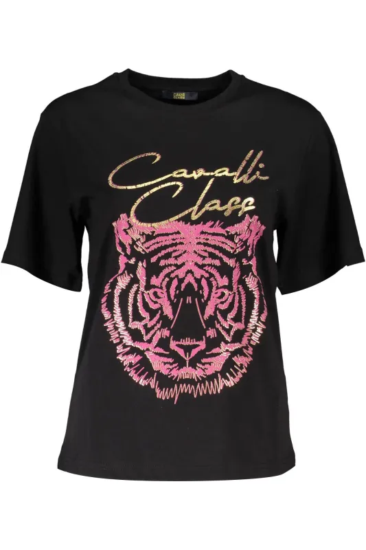 CAVALLI CLASS SHORT SLEEVE T-SHIRT WOMEN BLACK sold by Siebentaschen