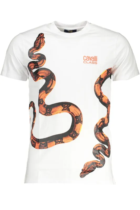 CAVALLI CLASS MEN S SHORT SLEEVED T-SHIRT WHITE sold by Siebentaschen