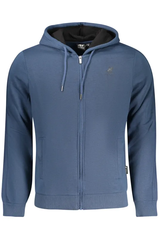 US GRAND MEN S BLUE ZIP-UP SWEATSHIRT sold by Siebentaschen