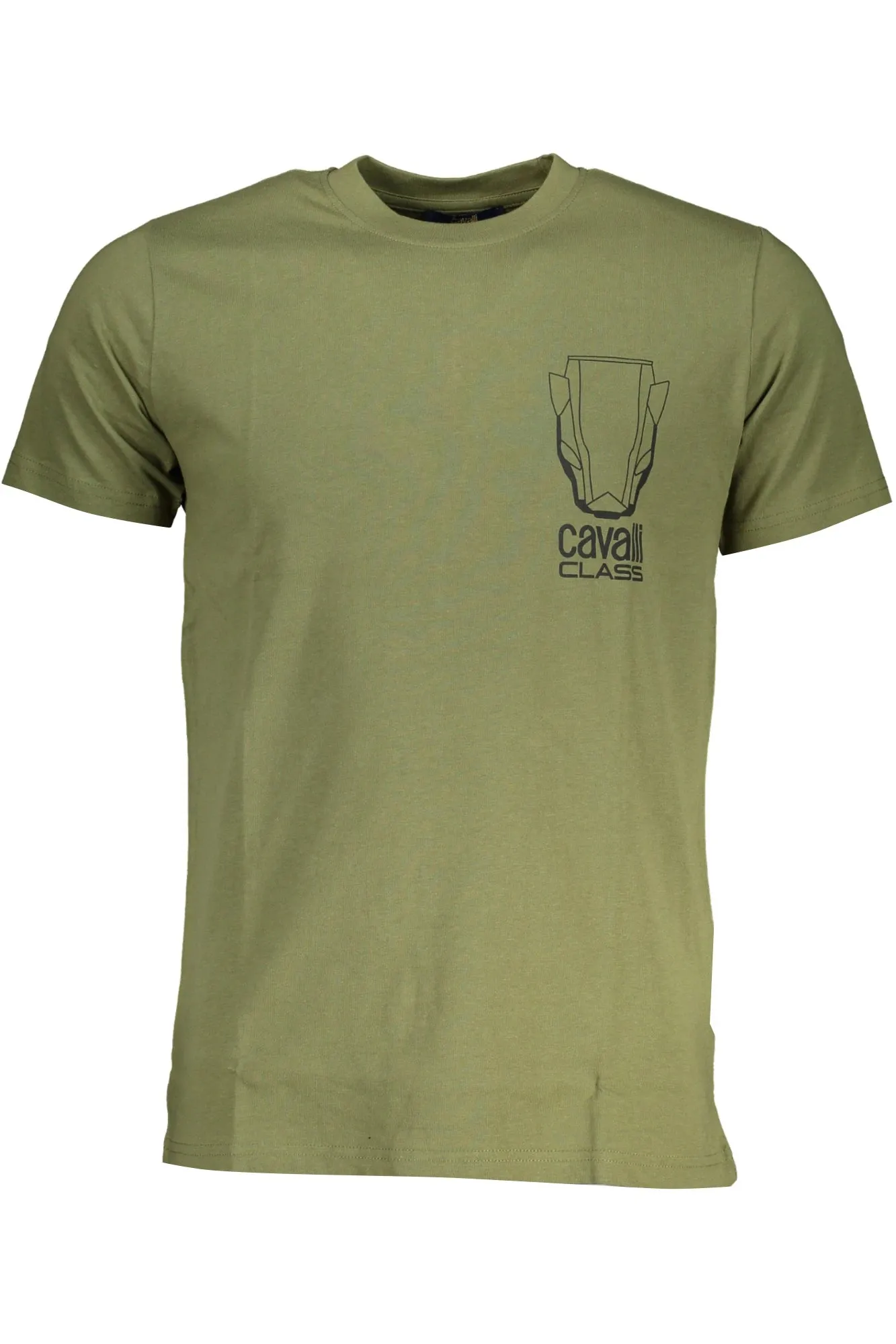 CAVALLI CLASS GREEN MEN S SHORT SLEEVED T-SHIRT sold by Siebentaschen