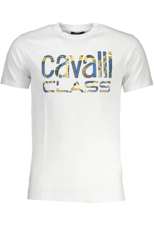 CAVALLI CLASS MEN S SHORT SLEEVED T-SHIRT WHITE sold by Siebentaschen