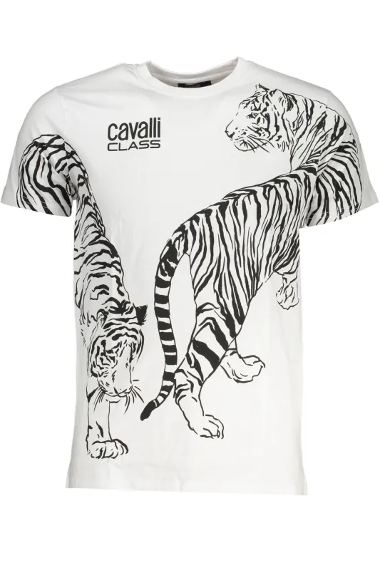 CAVALLI CLASS MEN S SHORT SLEEVED T-SHIRT WHITE sold by Siebentaschen