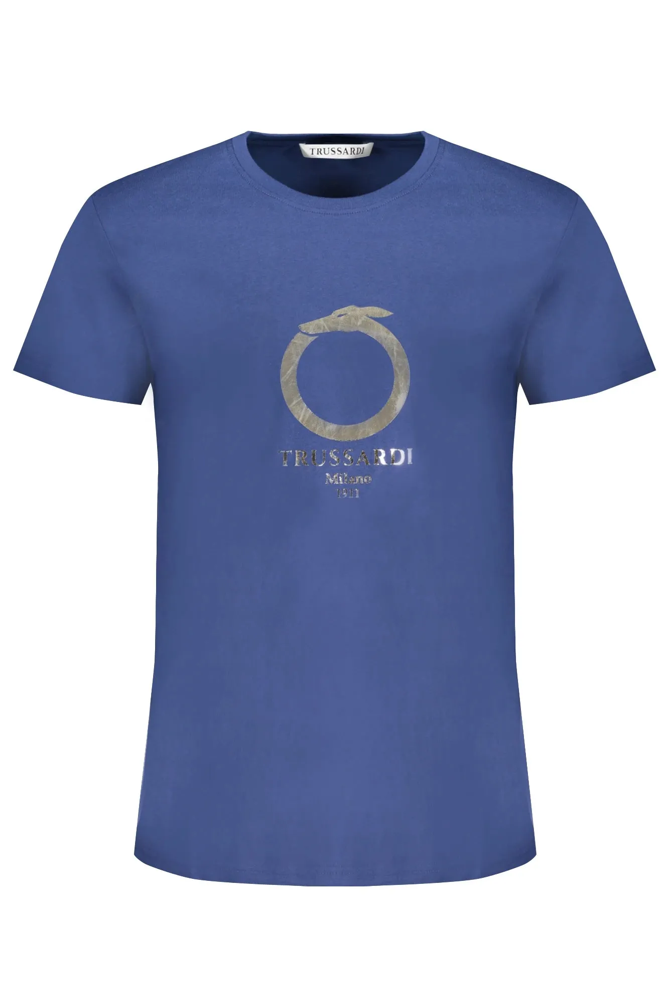 TRUSSARDI MEN S SHORT SLEEVED T-SHIRT BLUE sold by Siebentaschen