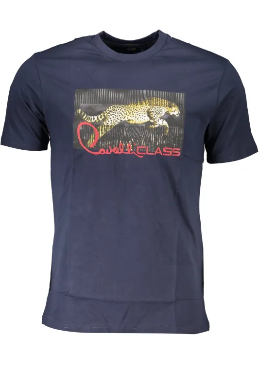 CAVALLI CLASS MEN S SHORT SLEEVED T-SHIRT BLUE sold by Siebentaschen
