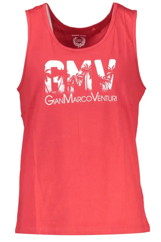 GIAN MARCO VENTURI MEN S RED TANK TOP sold by Siebentaschen
