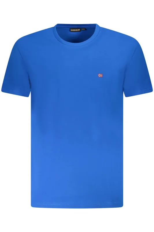 NAPAPIJRI SHORT SLEEVE T-SHIRT MEN BLUE sold by Siebentaschen