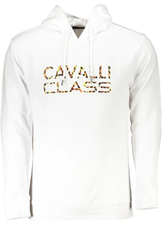 CAVALLI CLASS MEN S WHITE ZIPLESS SWEATSHIRT sold by Siebentaschen