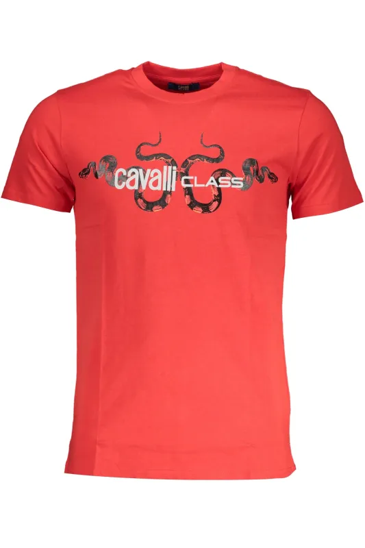 CAVALLI CLASS MEN S SHORT SLEEVE T-SHIRT RED sold by Siebentaschen