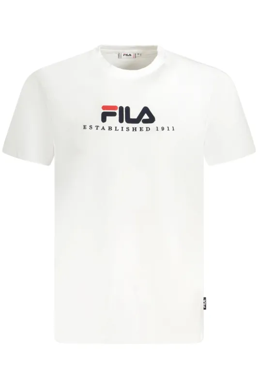 FILA SHORT SLEEVE T-SHIRT MEN WHITE made by Fila