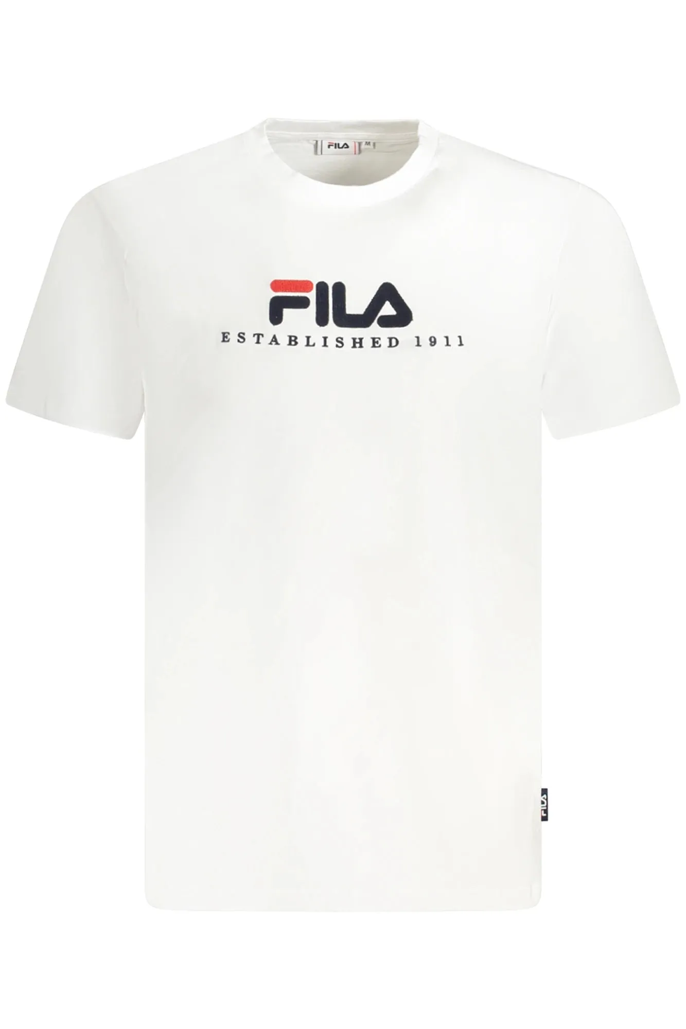 FILA SHORT SLEEVE T-SHIRT MEN WHITE sold by Siebentaschen