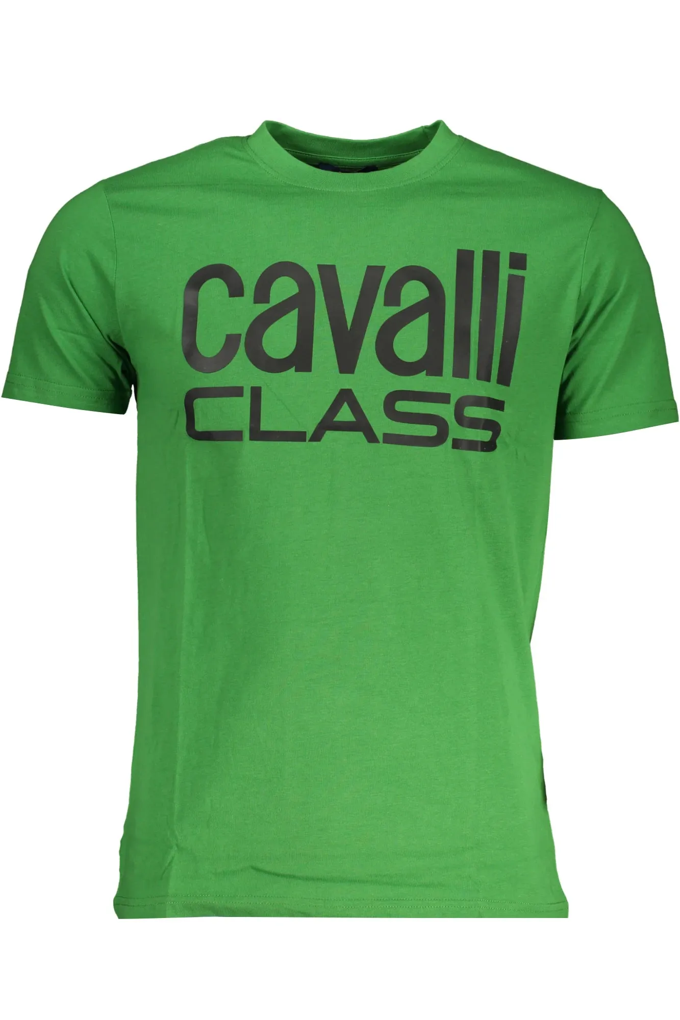 CAVALLI CLASS GREEN MEN S SHORT SLEEVED T-SHIRT sold by Siebentaschen