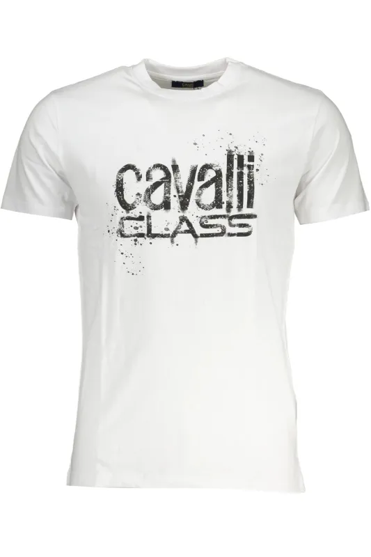 CAVALLI CLASS MEN S SHORT SLEEVED T-SHIRT WHITE made by Siebentaschen