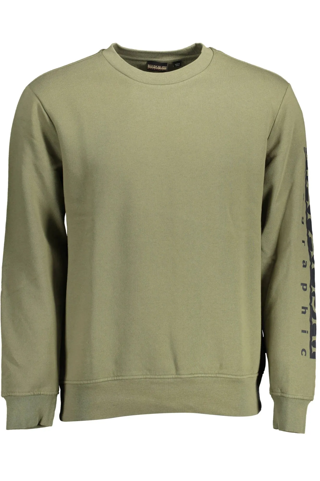 NAPAPIJRI SWEATSHIRT WITHOUT ZIP MEN GREEN sold by Siebentaschen