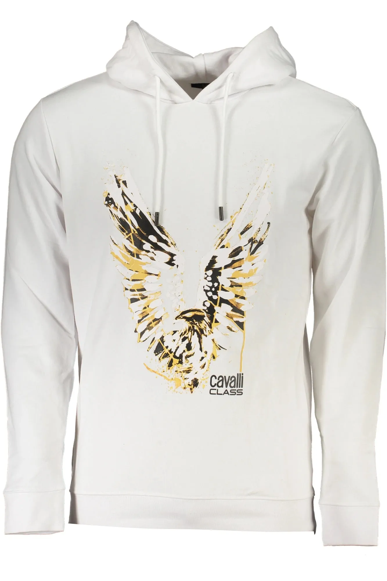 CAVALLI CLASS MEN S WHITE ZIPLESS SWEATSHIRT sold by Siebentaschen