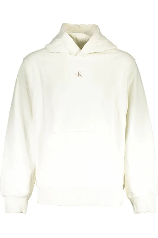 CALVIN KLEIN WHITE MEN S SWEATSHIRT WITHOUT ZIP sold by Siebentaschen