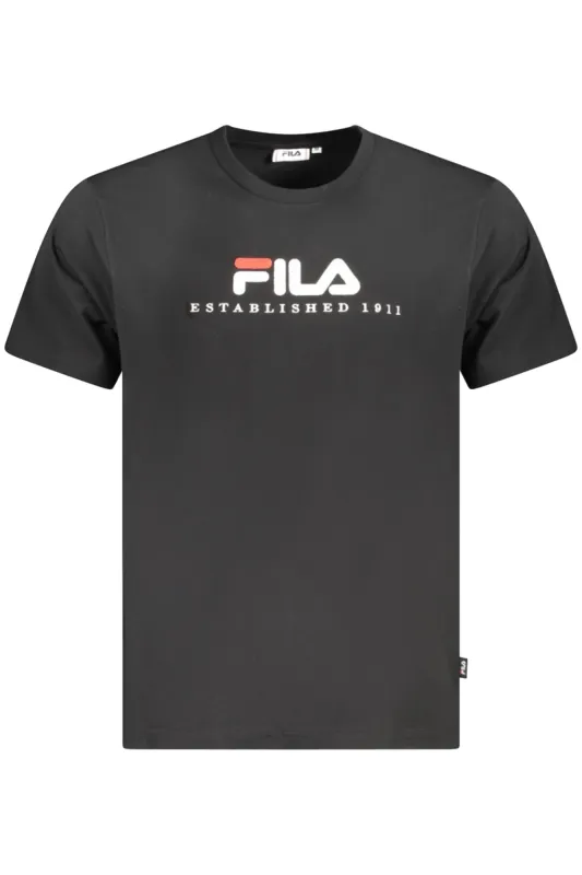 FILA MEN S SHORT SLEEVE T-SHIRT BLACK sold by Siebentaschen