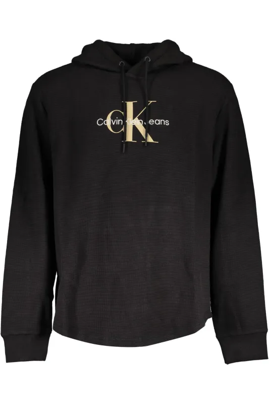 CALVIN KLEIN SWEATSHIRT WITHOUT ZIP BLACK MAN made by Calvin Klein